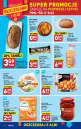 Gazetka promocyjna Aldi - Pełny katalog - Gazetka - ważna od 11.03 do 11.03.2023 - strona 4 - produkty: All Seasons, Ser, Gra, Papryka, Bułeczki, Chleb wieloziarnisty, Baton, Bułeczki mleczne, Chleb, Bułka, Hortex