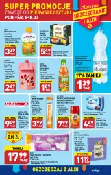 Gazetka promocyjna Aldi - Pełny katalog - Gazetka - ważna od 11.03 do 11.03.2023 - strona 5 - produkty: HiPP, Earl Grey, Sok, Mus, Papier, Tablet, Pasta do zębów, Papier toaletowy, Lacalut, Tabletki musujące, Podpaski, Szyna, Woda mineralna, Kubuś, Woda, Herbata, Hipp Bio