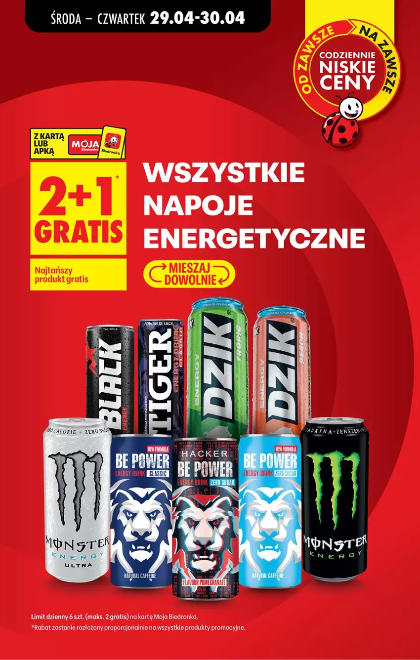 Gazetka promocyjna Biedronka - Od Środy - ważna 29.04 do 30.04.2026 - strona 28 - produkty: Gra, Napoje, Por