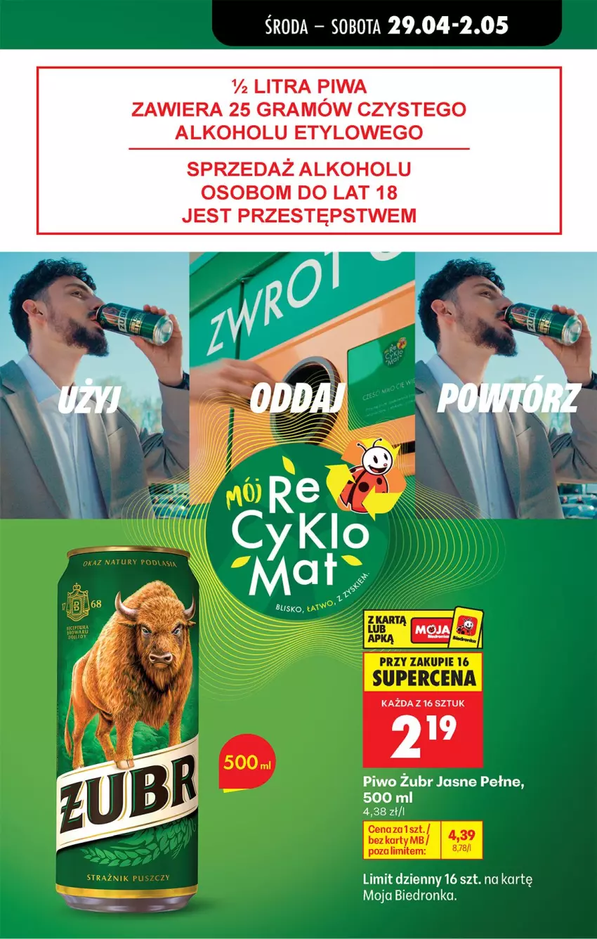 Gazetka promocyjna Biedronka - Od Środy - ważna 29.04 do 30.04.2026 - strona 3 - produkty: Gra, Piwa, Piwo