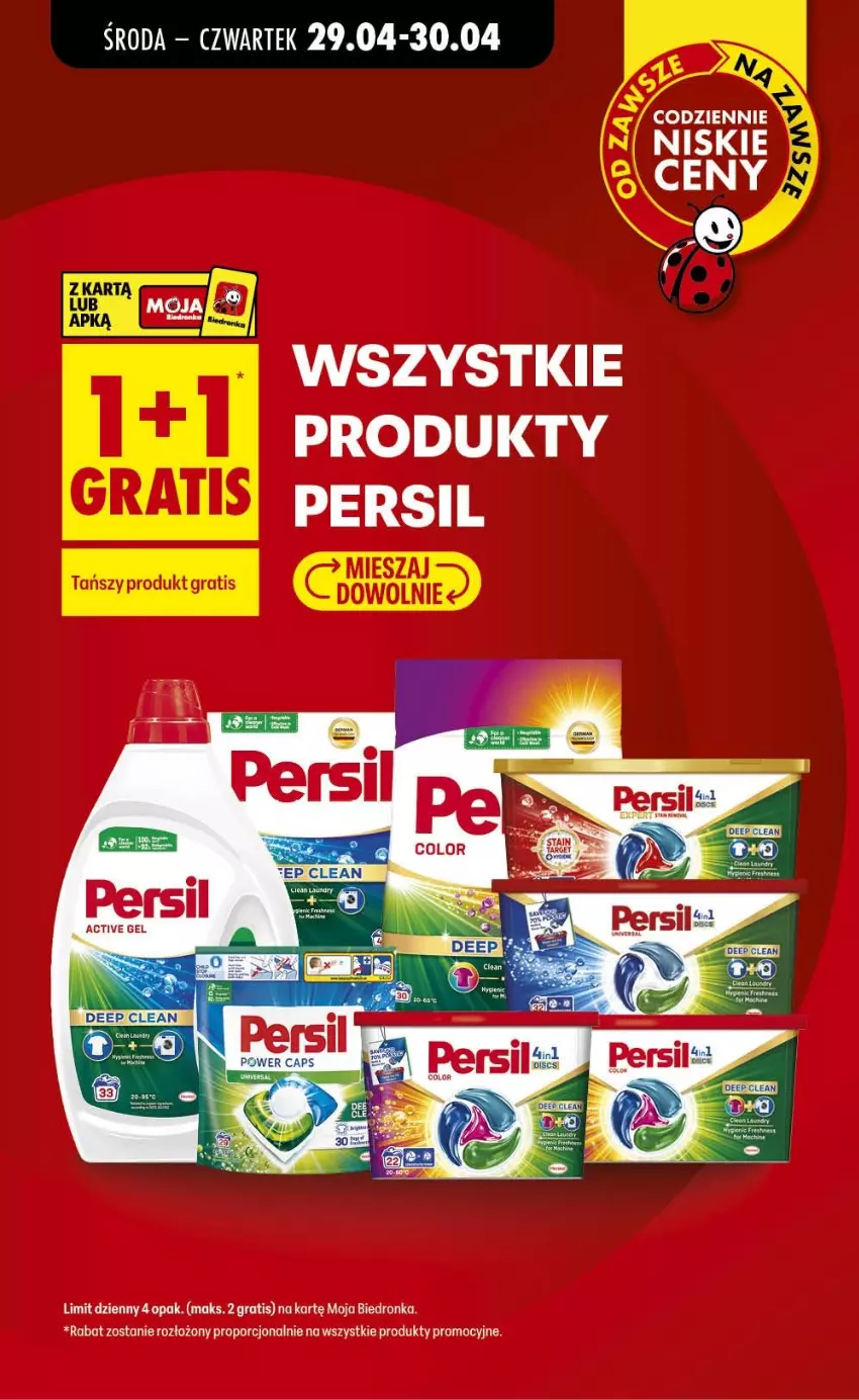 Gazetka promocyjna Biedronka - Od Środy - ważna 29.04 do 30.04.2026 - strona 35 - produkty: Gra, Persil, Por