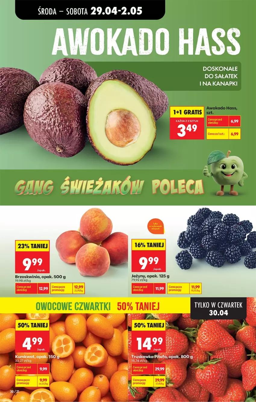 Gazetka promocyjna Biedronka - Od Środy - ważna 29.04 do 30.04.2026 - strona 46 - produkty: Fa, Jeżyny, Sałat, Sos