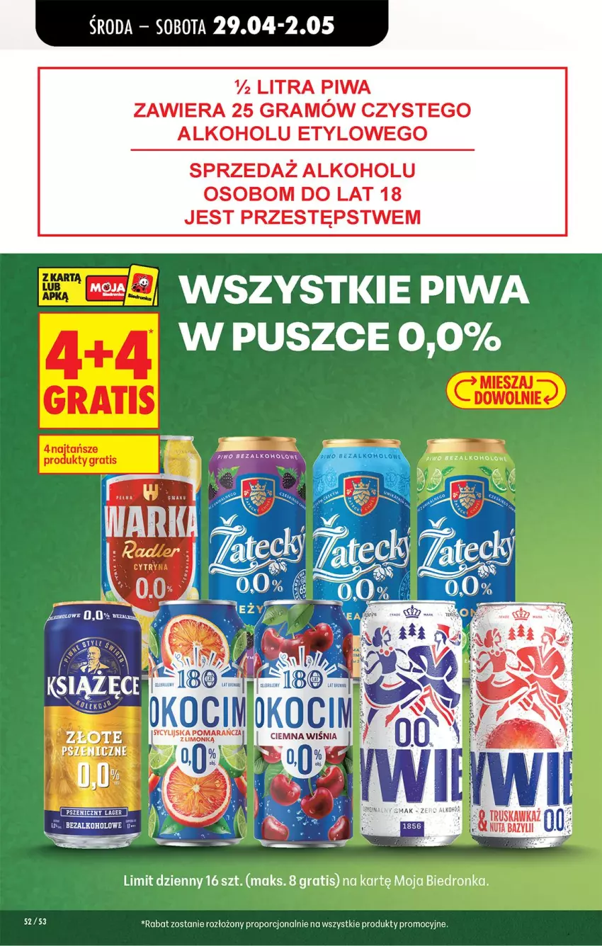 Gazetka promocyjna Biedronka - Od Środy - ważna 29.04 do 30.04.2026 - strona 81 - produkty: Gra, Piwa, Por