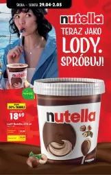 Gazetka promocyjna Biedronka - Od Środy - Gazetka - ważna od 30.04 do 30.04.2026 - strona 74 - produkty: Nutella, Tera, Lody