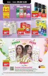 Gazetka promocyjna Biedronka - Od Środy - Gazetka - ważna od 30.04 do 30.04.2026 - strona 83 - produkty: Sos, Ser, Old Spice, Dezodorant, Adidas, Dove, Mola, Scholl, Olej, Antyperspirant, LG