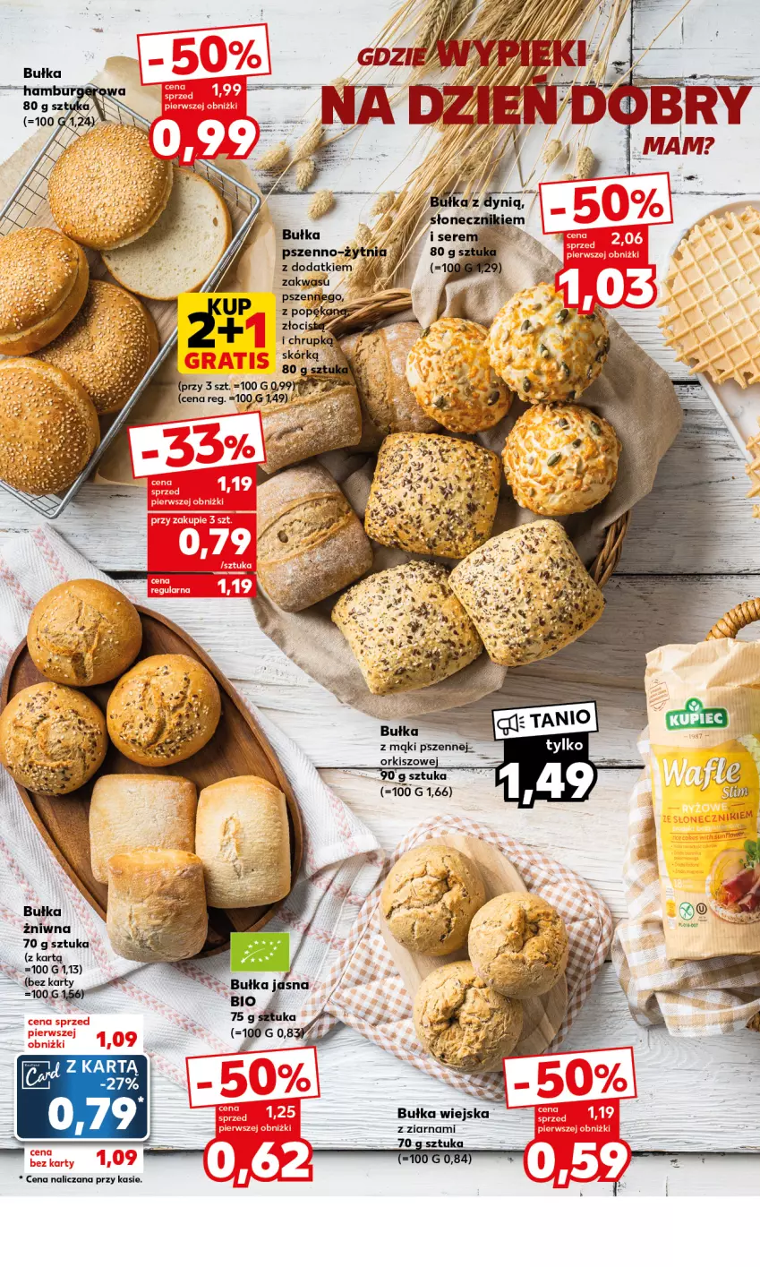 Gazetka promocyjna Kaufland - Mocny Start - ważna 18.09 do 20.09.2023 - strona 12 - produkty: Bułka