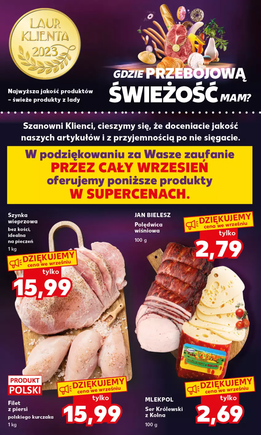 Gazetka promocyjna Kaufland - Mocny Start - ważna 18.09 do 20.09.2023 - strona 8 - produkty: Fa, Królewski, Piec, Ser