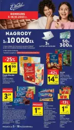 Gazetka promocyjna Intermarche - Gazetka - ważna od 11.10 do 11.10.2023 - strona 27 - produkty: Top, Wafelek, Lion, Mleczko, Czekolada, Ptasie mleczko, Kokos, Baryłki, HP
