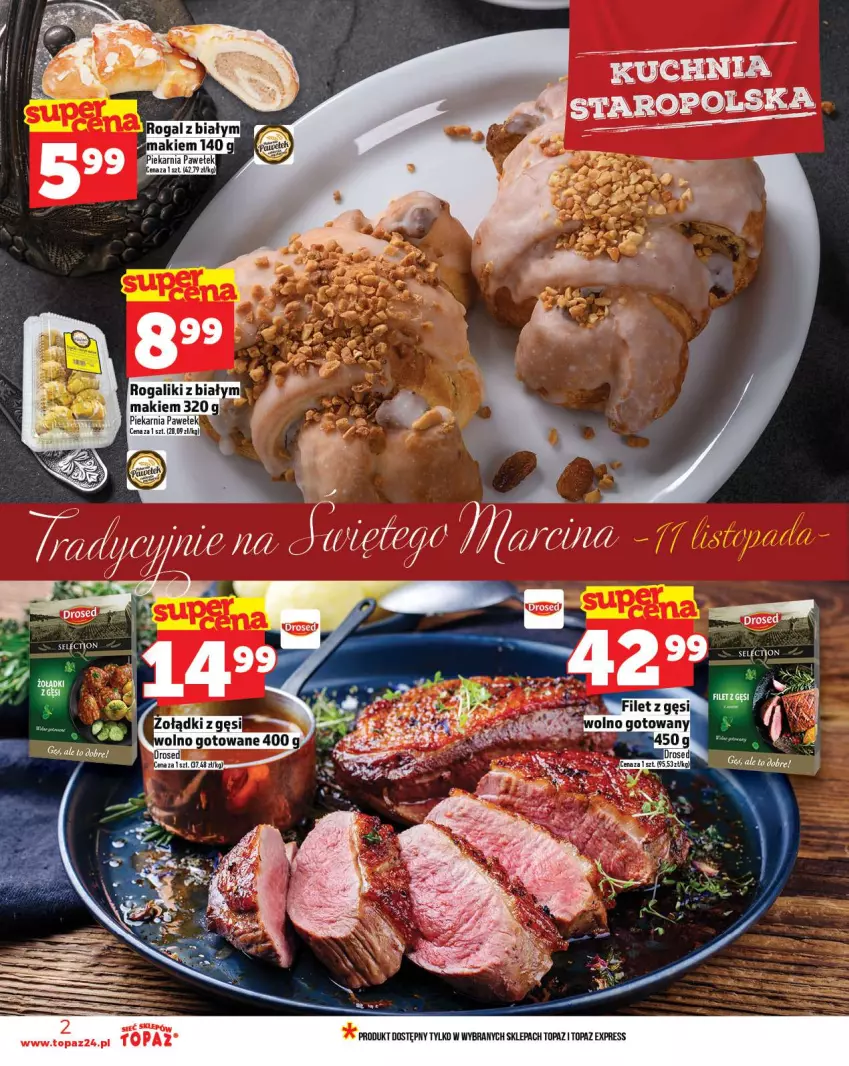 Gazetka promocyjna Topaz - Gazetka - ważna 06.11 do 12.11.2025 - strona 2 - produkty: Fa, Top