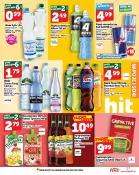 Gazetka promocyjna Topaz - Gazetka - Gazetka - ważna od 12.11 do 12.11.2025 - strona 27 - produkty: Top, Mus, 7up, Napój energetyczny, Red Bull, Mirinda, Zdrowie, Pepsi, Napój izotoniczny, Tymbark, Kubuś, Woda, Suplement diety, Napój