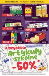 Gazetka promocyjna Stokrotka - Gazetka - ważna od 06.09 do 06.09.2024 - strona 19 - produkty: Domestos, Ser, Twaróg, Rama, Tran, Farm Milk, Mysz, Twaróg półtłusty, Danio, Gouda, Folia aluminiowa, Mleko, Fa