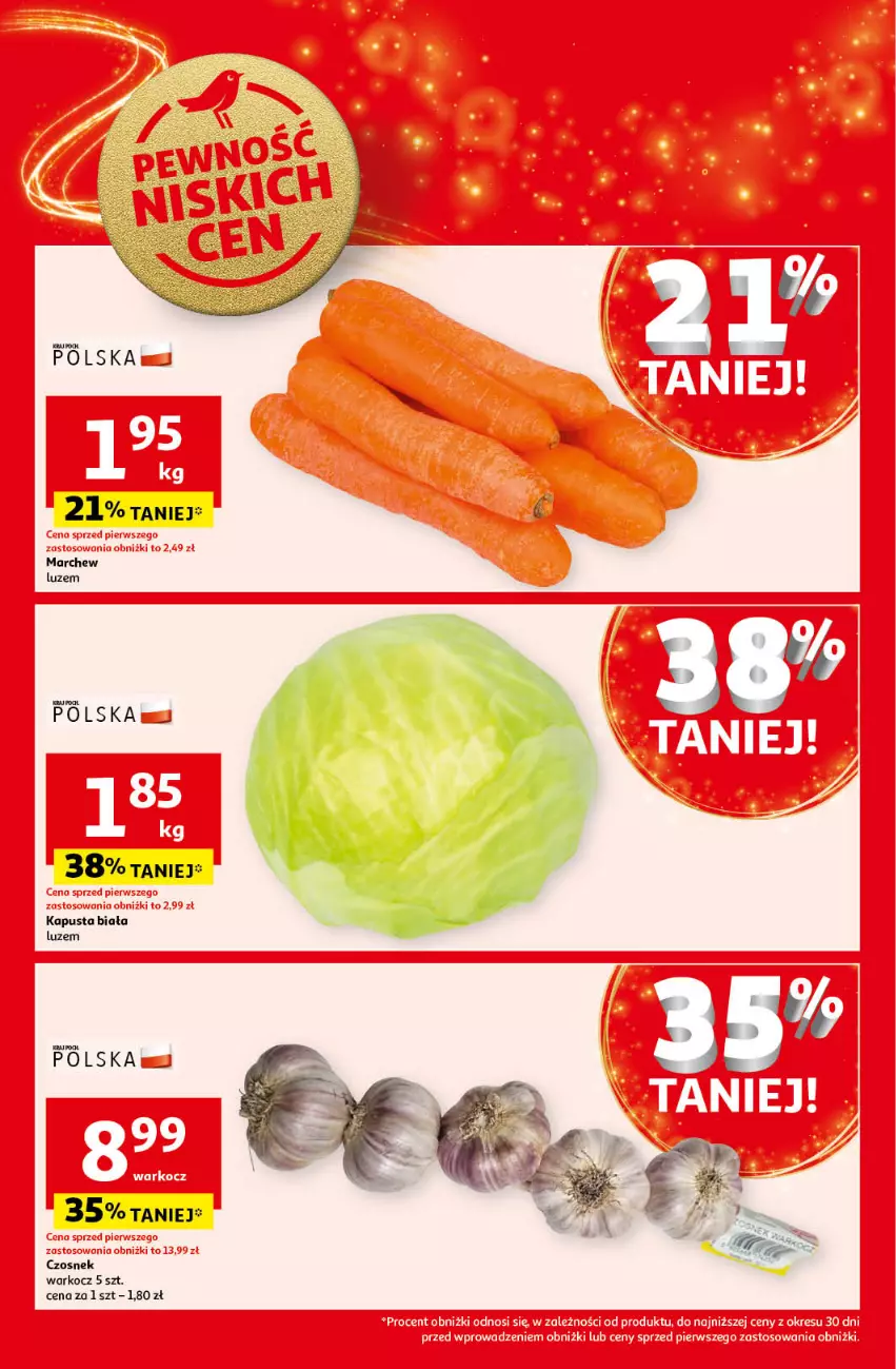 Gazetka promocyjna Auchan - Pewność Niskich Cen Hipermarket - ważna 14.11 do 20.11.2024 - strona 10 - produkty: Czosnek, Koc