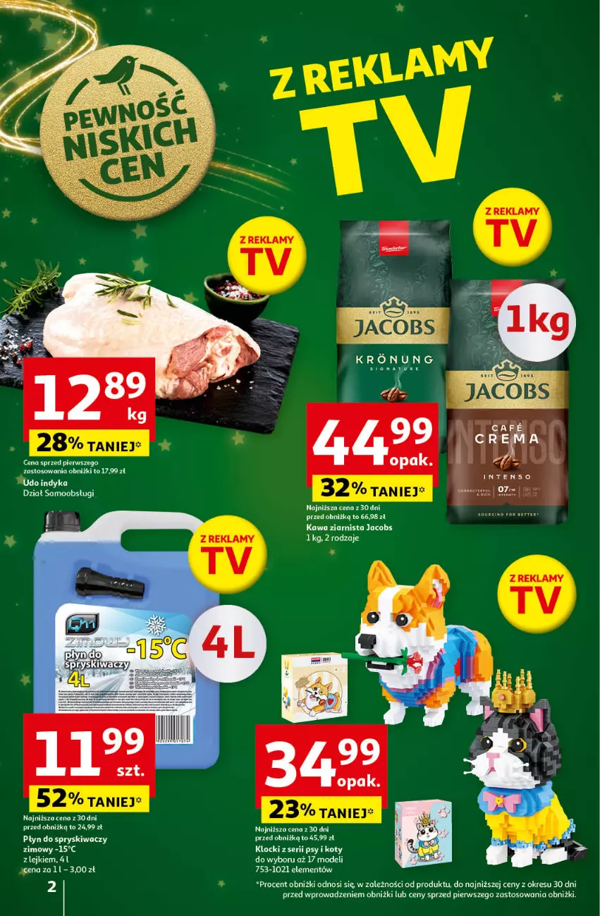 Gazetka promocyjna Auchan - Pewność Niskich Cen Hipermarket - ważna 14.11 do 20.11.2024 - strona 2 - produkty: Płyn do spryskiwaczy, Pur