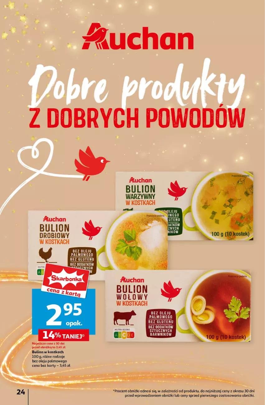 Gazetka promocyjna Auchan - Pewność Niskich Cen Hipermarket - ważna 14.11 do 20.11.2024 - strona 26 - produkty: Bulion, Lion, Olej