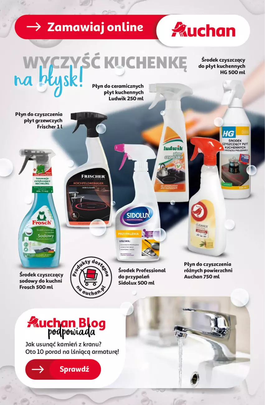 Gazetka promocyjna Auchan - Pewność Niskich Cen Hipermarket - ważna 14.11 do 20.11.2024 - strona 44 - produkty: Frosch, Ludwik, Por, Sidolux