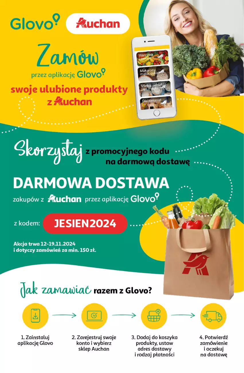 Gazetka promocyjna Auchan - Pewność Niskich Cen Hipermarket - ważna 14.11 do 20.11.2024 - strona 45 - produkty: Dres, Fa, Kosz