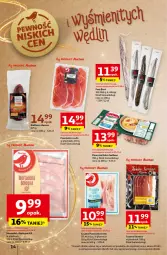 Gazetka promocyjna Auchan - Pewność Niskich Cen Hipermarket - Gazetka - ważna od 20.11 do 20.11.2024 - strona 16 - produkty: Ser, Mortadella, Prosciutto, Dell, Szynka, Galbani, Kiełbasa