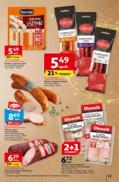 Gazetka promocyjna Auchan - Pewność Niskich Cen Hipermarket - Gazetka - ważna od 20.11 do 20.11.2024 - strona 17 - produkty: Piec, Kurczak, Parówki, Parówki z szynki, Tarczyński, Schab wieprzowy, Morliny, Kabanos, Kiełbasa, Olewnik