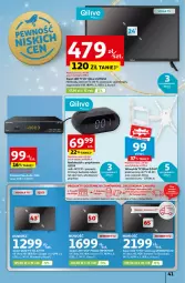 Gazetka promocyjna Auchan - Pewność Niskich Cen Hipermarket - Gazetka - ważna od 20.11 do 20.11.2024 - strona 47 - produkty: LED TV, Radiobudzik, Gry, Budzik, Kosz, HD ready, Smartfon