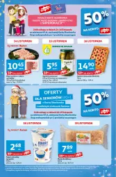 Gazetka promocyjna Auchan - Pewność Niskich Cen Hipermarket - Gazetka - ważna od 20.11 do 20.11.2024 - strona 7 - produkty: Ciastka, Jogurt naturalny, Mięso mielone, Top, Ser, Ogórki konserwowe, Jogurt, Kotlet, Mięso