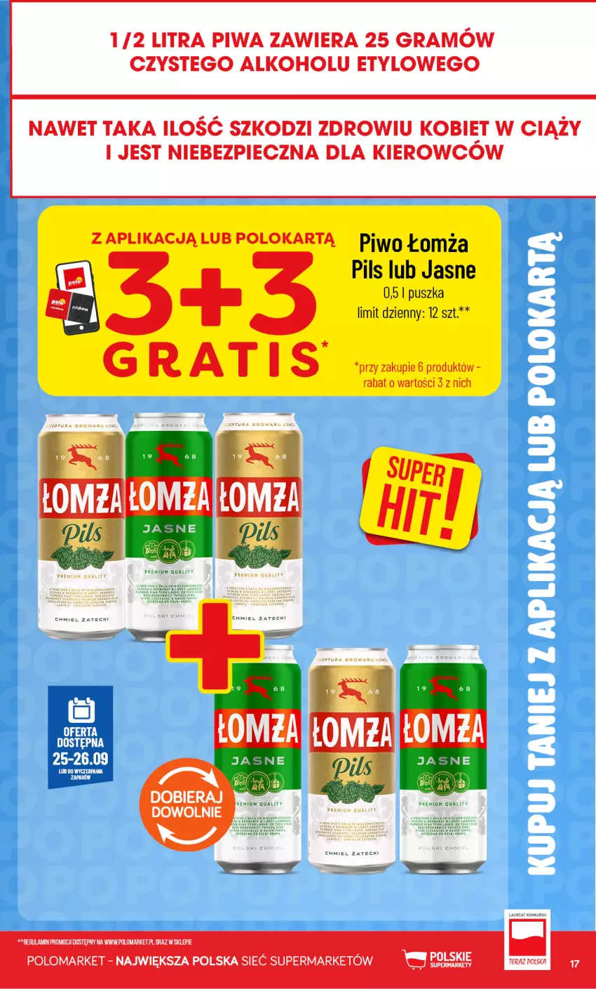 Gazetka promocyjna PoloMarket - Katalog Kupuj taniej z POLOappką - ważna 23.09 do 29.09.2026 - strona 17 - produkty: AEG, BIC, Fa, Gra, Laur, Piec, Piwa, Piwo, Tera