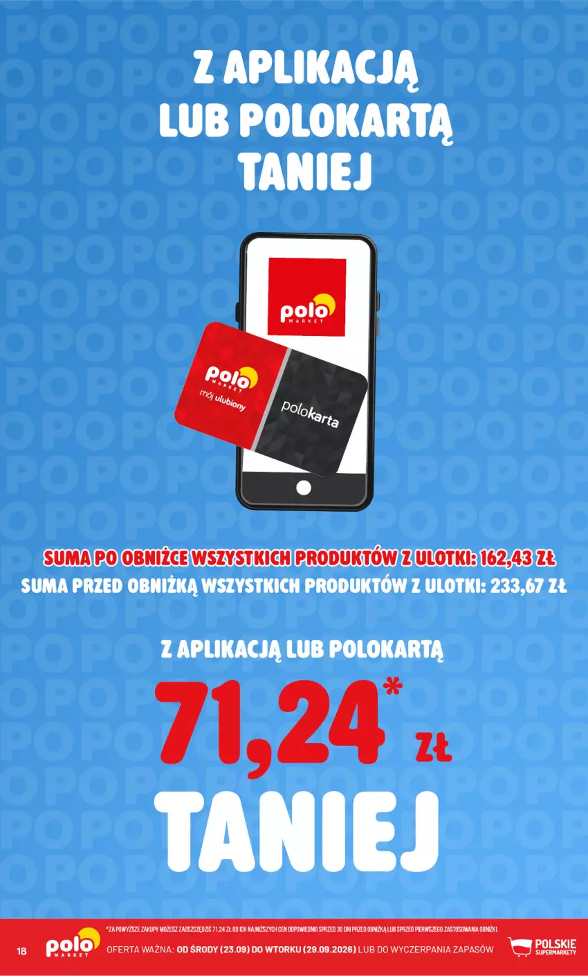 Gazetka promocyjna PoloMarket - Katalog Kupuj taniej z POLOappką - ważna 23.09 do 29.09.2026 - strona 18