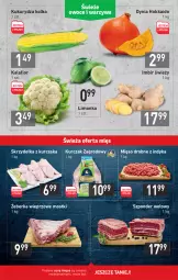 Gazetka promocyjna Stokrotka - Supermarket - Gazetka - ważna od 08.09 do 08.09.2021 - strona 5 - produkty: Kurczak, Kalafior, Skrzydełka z kurczaka, Szponder wołowy, Limonka, Mięso, Kukurydza, Imbir