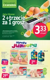 Gazetka promocyjna Stokrotka - Supermarket - Gazetka - ważna od 08.09 do 08.09.2021 - strona 6 - produkty: Ser, Por, Gerber, Jaja, Majtki, BoboVita, Deser, Pieluchomajtki, Fa