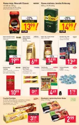 Gazetka promocyjna Stokrotka - Supermarket - Gazetka - ważna od 08.09 do 08.09.2021 - strona 7 - produkty: Ciastka, Nescafé, Prince Polo, Cukier, Kawa ziarnista, Kawa mielona, Kawa, Jacobs Krönung, Velvet, Lack, Jacobs Velvet, Mocca Fix Gold, Cukierki, Jacobs, Woseba, Herbata, Gala, Haribo, Biszkopty, Michałki, Fa