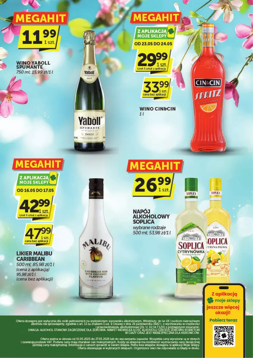 Gazetka promocyjna ABC - ważna 15.05 do 27.05.2025 - strona 2 - produkty: Likier, Malibu, Piec, Puma, Soplica, Tera, Waga, Wino