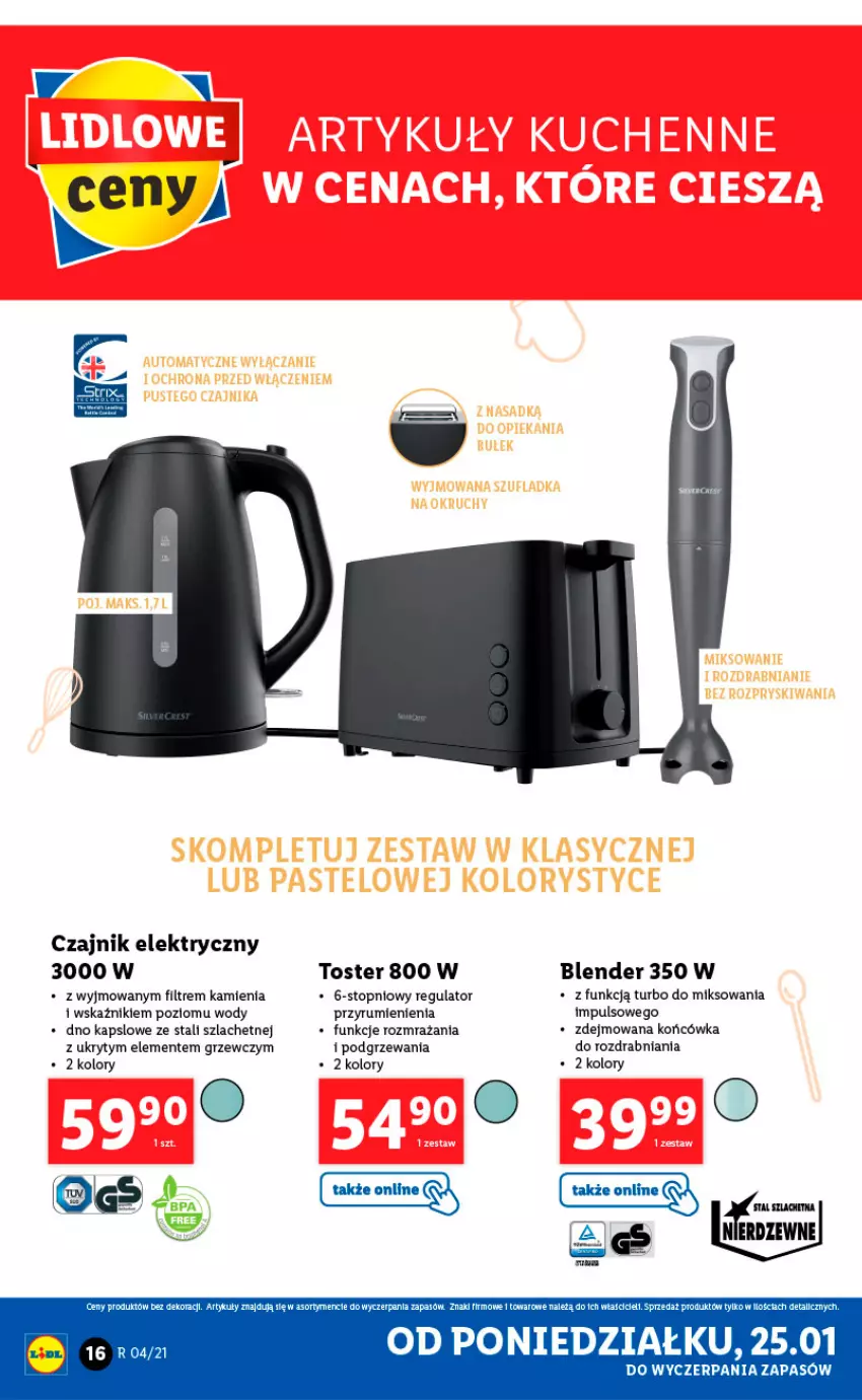 Gazetka promocyjna Lidl - Katalog - ważna 25.01 do 30.01.2021 - strona 16