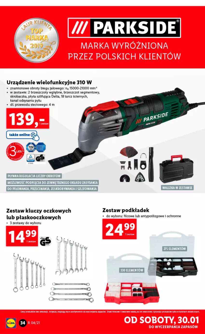 Gazetka promocyjna Lidl - Katalog - ważna 25.01 do 30.01.2021 - strona 34