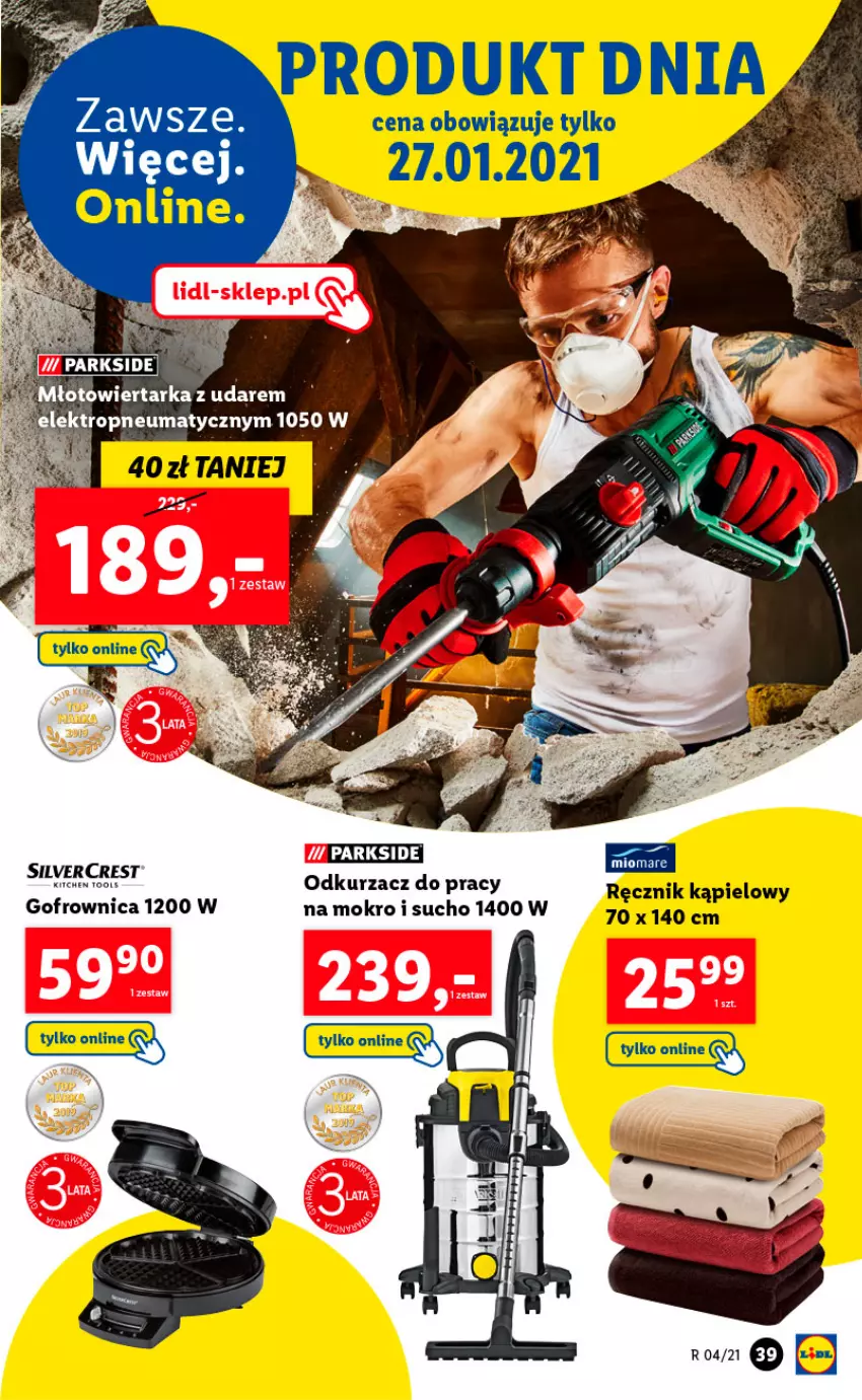 Gazetka promocyjna Lidl - Katalog - ważna 25.01 do 30.01.2021 - strona 39