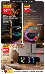 Gazetka promocyjna Biedronka - Okazje Tygodnia - Gazetka - ważna od 26.09 do 26.09.2026 - strona 26 - produkty: Gra, Przewód, Budzik, Zegar, Grafika