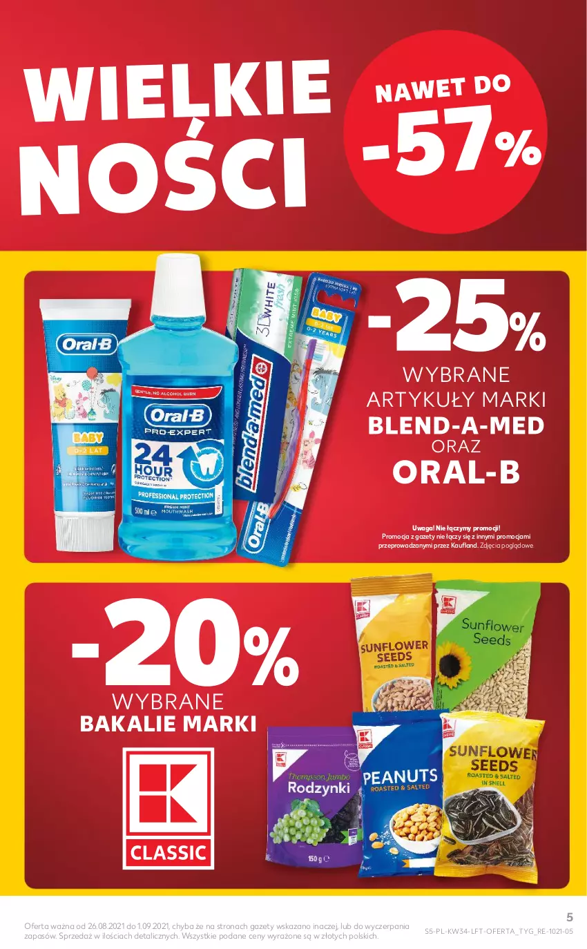 Gazetka promocyjna Kaufland - OFERTA TYGODNIA - ważna 26.08 do 01.09.2021 - strona 5 - produkty: Blend-a-Med, Waga