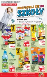 Gazetka promocyjna Kaufland - OFERTA TYGODNIA - Gazetka - ważna od 01.09 do 01.09.2021 - strona 16 - produkty: Piec, Por, Mus, Gry, Jogurt, Danonki, Mlekovita, LANA, Tarczyński, Sport, Tymbark, Kubuś, Kabanos, Woda, Mleko