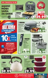 Gazetka promocyjna Kaufland - OFERTA TYGODNIA - Gazetka - ważna od 01.09 do 01.09.2021 - strona 50 - produkty: Piec, Top, Ser, Blender, Czajnik, Kosz, Gofrownica, Tera, Opiekacz do kanapek