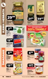 Gazetka promocyjna Netto - Od Poniedziałku - Gazetka - ważna od 24.05 do 24.05.2025 - strona 18 - produkty: Corn flakes, Kawa rozpuszczalna, Kawa ziarnista, Bell, Brit, Ksylitol, Dallmayr, Kawa mielona, Kawa, Herbata czarna, Dżem, Lipton, Miód, Danio, Jacobs, Herbata, Nestlé, Fa