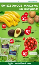 Gazetka promocyjna Żabka - Gazetka - ważna od 21.03 do 21.03.2023 - strona 35 - produkty: Banany, Warzywa, Roszponka, Pomidorki, Rukola, Ziemniaki, Owoce