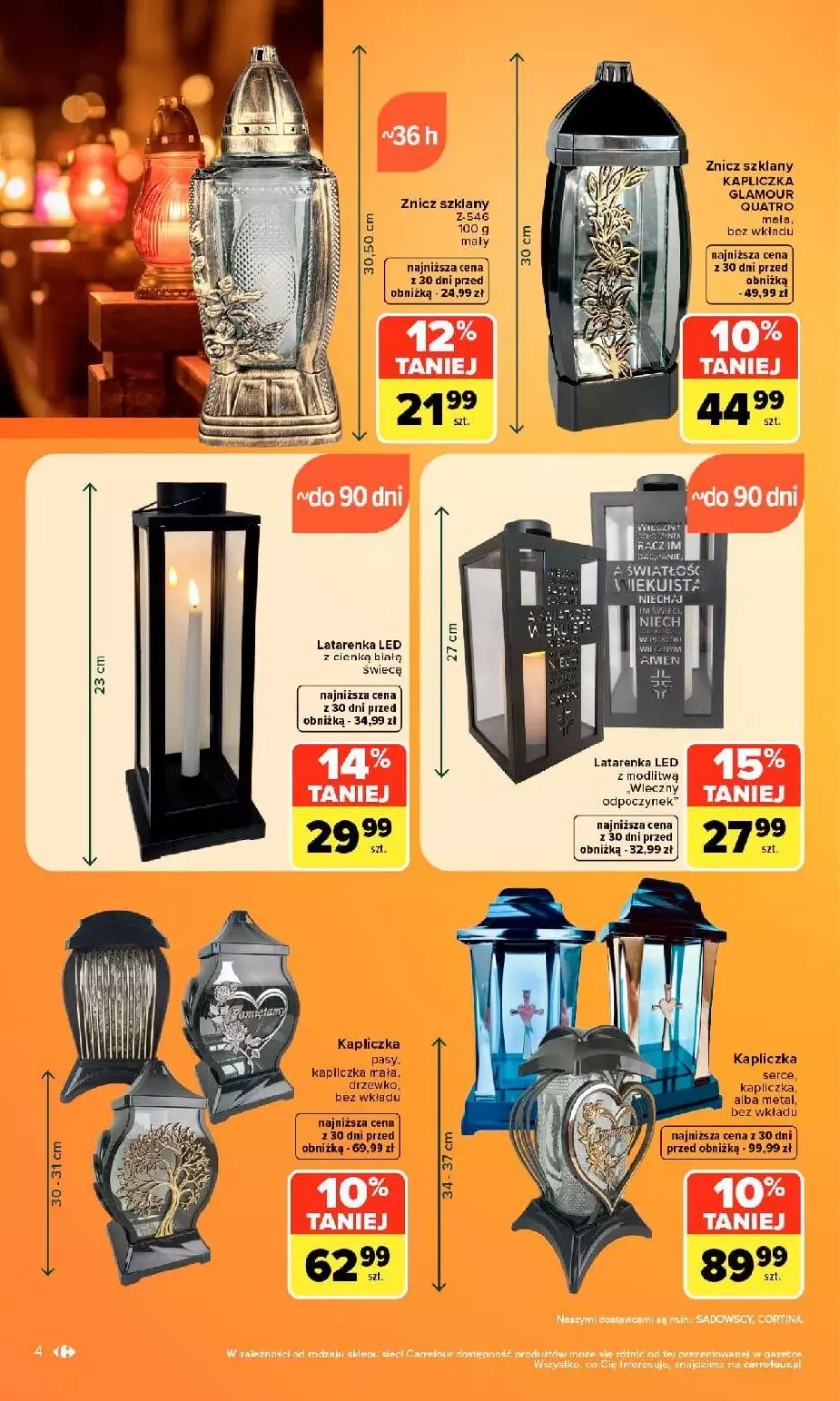 Gazetka promocyjna Carrefour - Gazetka Carrefour WYBÓR na czas zadumy - ważna 21.09 do 03.10.2026 - strona 6 - produkty: Fa, Latarenka, Latarenka LED, Znicz