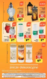 Gazetka promocyjna Carrefour - Gazetka Carrefour WYBÓR na czas zadumy - Gazetka - ważna od 03.10 do 03.10.2026 - strona 9 - produkty: Ser, Taca, Lampion, Rosie, Latarenka LED, Znicz, Nioh, Latarenka, Olej
