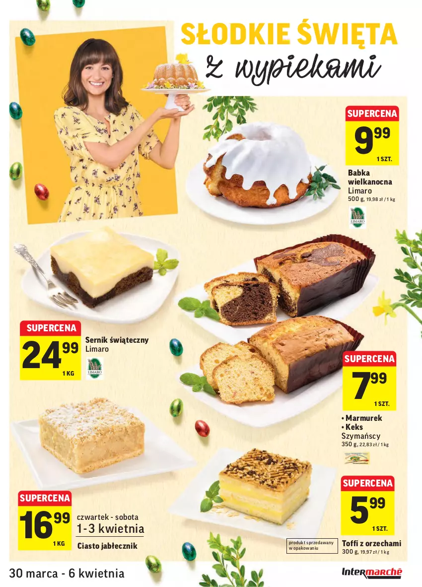 Gazetka promocyjna Intermarche - Wielkanoc - ważna 30.03 do 06.04.2021 - strona 23 - produkty: Babka, Ser