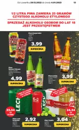 Gazetka promocyjna Netto - Artykuły spożywcze - Gazetka - ważna od 04.01 do 04.01.2023 - strona 13 - produkty: Piwa, Piwo, Gin, Gra, Tyskie, Desperados, Lech Premium