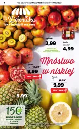 Gazetka promocyjna Netto - Artykuły spożywcze - Gazetka - ważna od 04.01 do 04.01.2023 - strona 4 - produkty: Por, Gra, Granat, Ananas, Kiwi, Pomelo