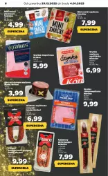 Gazetka promocyjna Netto - Artykuły spożywcze - Gazetka - ważna od 04.01 do 04.01.2023 - strona 6 - produkty: Krakus, Sok, Por, Sokołów, Madej Wróbel, Szynka, Sport, Morliny, Frankfurterki, Kabanos, Kiełbasa, Fa