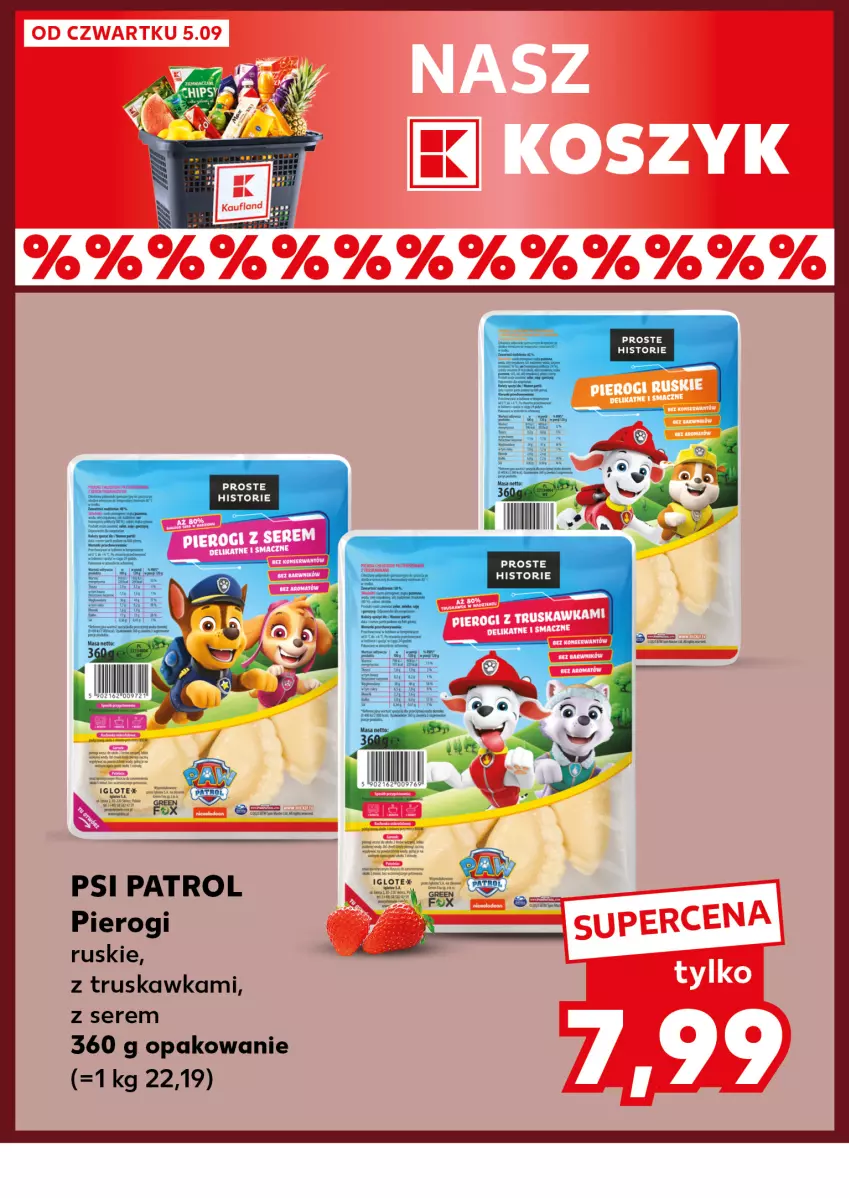 Gazetka promocyjna Kaufland - Kaufland - ważna 09.09 do 11.09.2024 - strona 14 - produkty: Pierogi, Psi Patrol, Ser