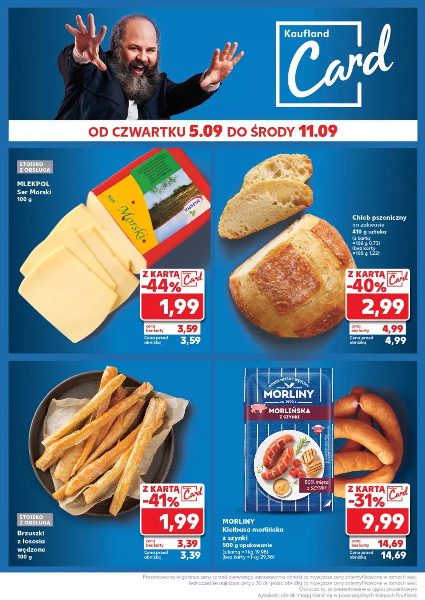 Gazetka promocyjna Kaufland - Kaufland - ważna 09.09 do 11.09.2024 - strona 26 - produkty: Chleb, Kiełbasa, Mięso, Morliny, Ser, Sos