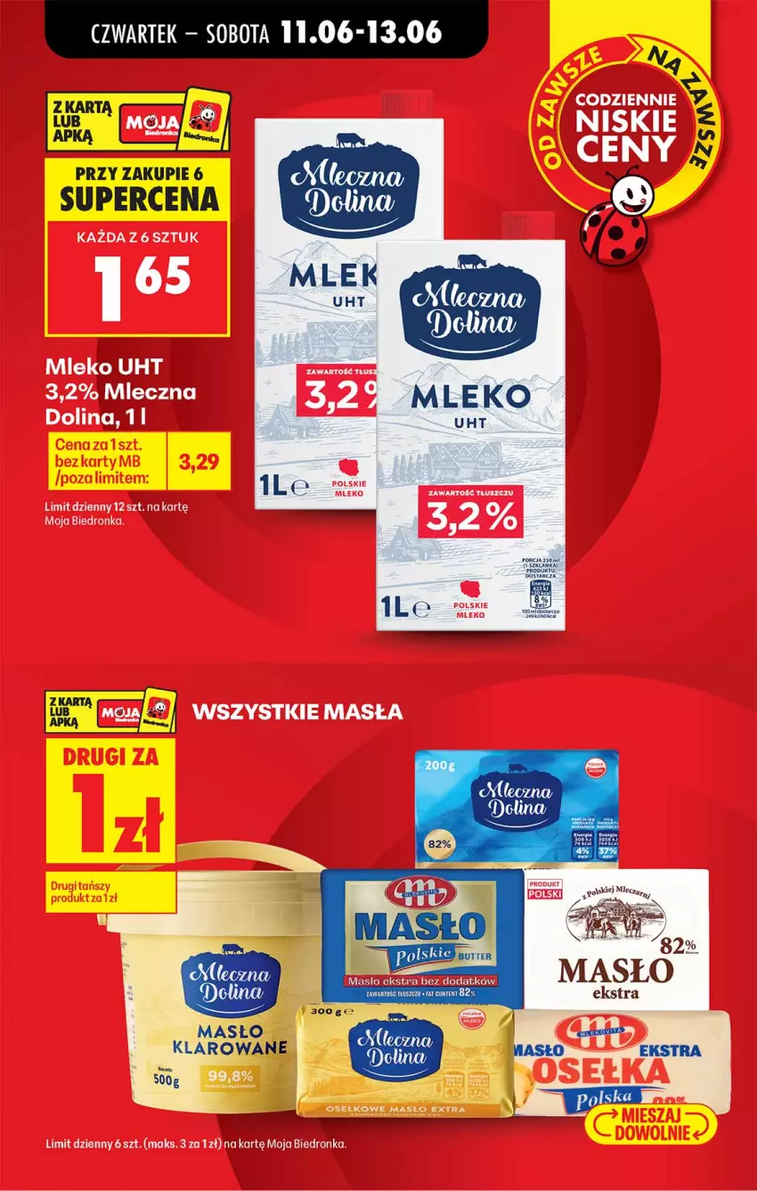 Gazetka promocyjna Biedronka - Od Czwartku - ważna 11.06 do 17.06.2026 - strona 3 - produkty: Fa, Masło, Por