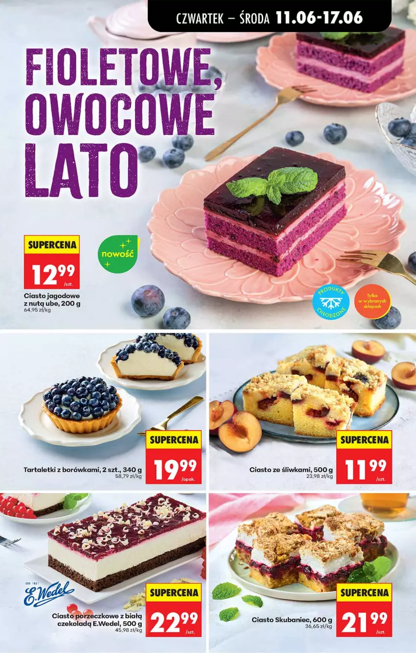 Gazetka promocyjna Biedronka - Od Czwartku - ważna 11.06 do 17.06.2026 - strona 41 - produkty: Borówka, Por, Tarta