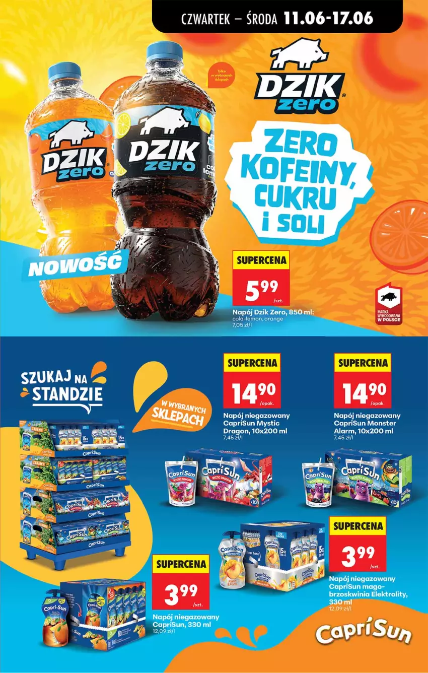 Gazetka promocyjna Biedronka - Od Czwartku - ważna 11.06 do 17.06.2026 - strona 45 - produkty: Napój, Napój niegazowany
